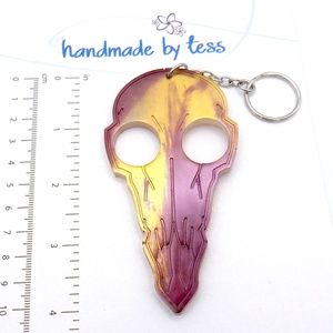 SELF DEFENSE KEYCHAIN - ANIMAL SKULL